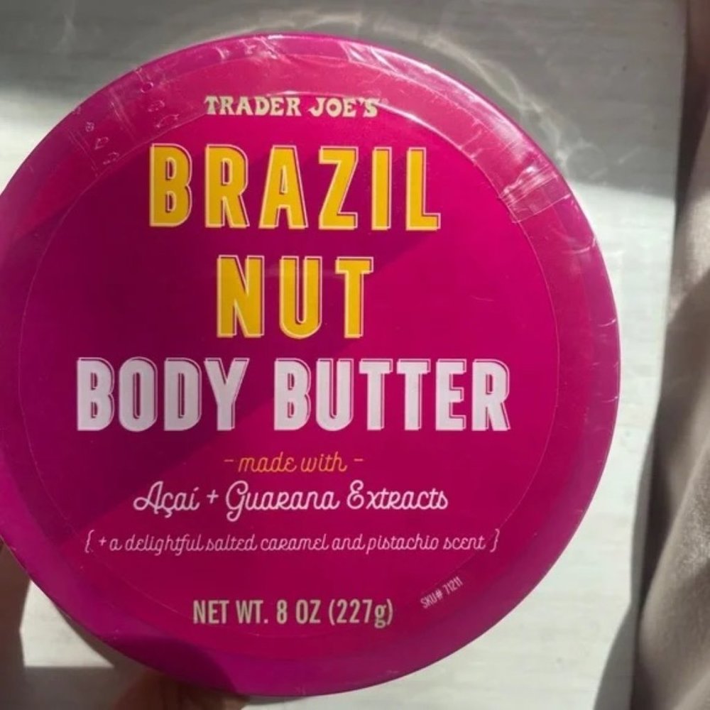 Trader Joes Brazil Nut Body Butter